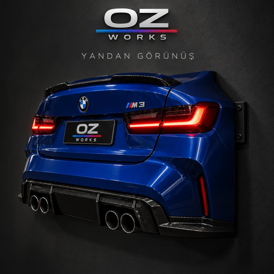 BMW G80 M3 COMPETION DUVAR MODELİ