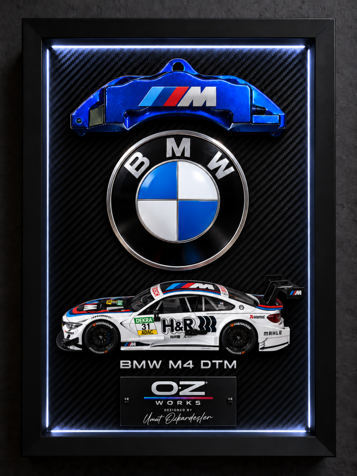 BMW M4 DTM Çerçeveli Model Tablo