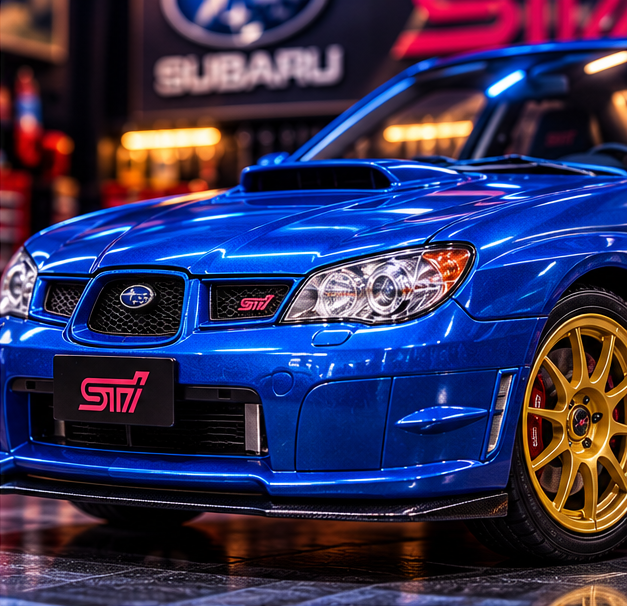 Subaru Impreza WRX STI 2006 Garaj Diorama
