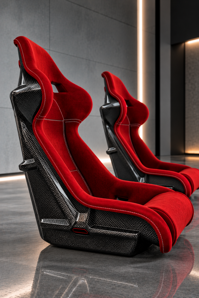 Ferrari F40 Carbon Fiber Seats – Bespoke Premium Seat Set by OZWORKS